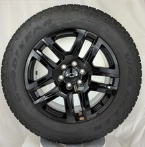 20&quot; Chevy Silverado Black Trail Boss OEM Wheels Goodyear A/T 275/60R20 T... - $1,738.98