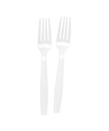 Plastic Forks White - $495.52 MXN