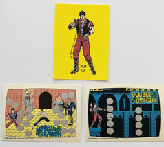 1989 Double Dragon Topps Nintendo Sticker card, Billy Lee, Screen 8 And 10 Rare! - £6.28 GBP