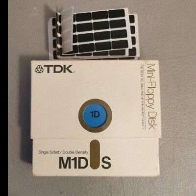 TDK MD-1D 5.25 Floppy Disk 14 Pack Single Sided Double Density Old Stock - $24.74