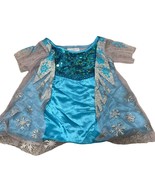 Build-A-Bear Workshop Elsa Dress Baby Blue &amp; Silver Sequin For 16&quot; Stuff... - $13.12 CAD