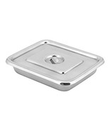 Surgicals Stainless Steel with Cover Instrument Tray with Lid (10x8 Inch) - $680.77 MXN