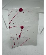ACEO Satin Splatter 4/9 Abstract The Lighthouse Drip Mini Art Card Paint... - $41.10 MXN