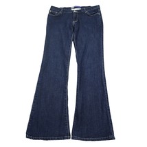 Anchor Blue Pants Womens 11 Blue Super Low Rise Stretch Flare Leg Jeans - £23.74 GBP