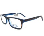 Robert Mitchel RMJ7001 TO Kinder Brille Rahmen Blau Braune Schildplatt 4... - $27.69