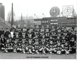 1958 PITTSBURGH STEELERS 8X10 TEAM PHOTO NFL FOOTBALL PICTURE - £3.86 GBP