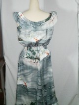 Vintage Casual Wear Womens Hawaiian Dress Size Large Made In USA - £39.84 GBP