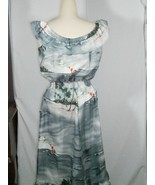 Vintage Casual Wear Womens Hawaiian Dress Size Large Made In USA - £39.14 GBP