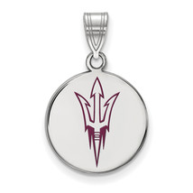 SS Arizona State University Medium Enamel Disc Pendant - £53.46 GBP