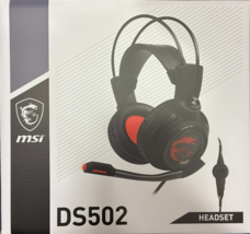 MSI - DS502 - 7.1 Virtual Surround Sound Gaming Headset - Black - $1,313.03 MXN