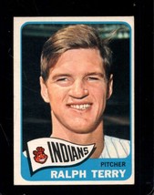 1965 Topps #406 Ralph Terry Vg+ Indians - £6.48 GBP