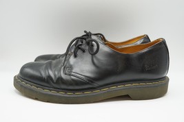 Dr Martens Air Wair Lace Up Oxfords Black Shoes Mens 11 Womens 12 AW004 - $64.34