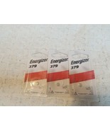 3 Original Energizer 379 Button Cell Watch Battery Batteries NEW! Exp. 0... - $13.67 CAD