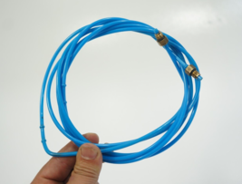 2007-2013 bmw x5 rear right strut air suspension line hose pipe tube supply BLUE - $105.00