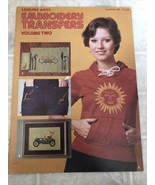 Embroidery Transfers Vol 2 Leisure Arts 48 1975 Dragon Tepee Roadrunner ... - $12.19