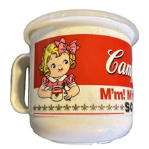 Campbells Soup Plastic Cup Mug Bowl 1992 Vintage Collectable Advertising - £9.69 GBP