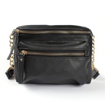 New Arrival Hand Free Bag Women Waist Bags Fashion PU Leather Travel Chest bag L - £18.89 GBP