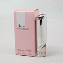 AURA by Swarovski 5 ml/ 0.17 oz Eau de Parfum Mini Splash NIB (Light Pink Box) - £15.79 GBP
