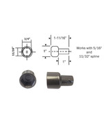 Gordon Glass® Hex Ball Adaptor for Skylight and Awning Window Operators, Br - £23.56 GBP