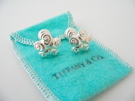 Tiffany &amp; Co Sea Urchin Ocean Cuff Link Cufflink Silver Gift Pouch Natur... - £431.07 GBP