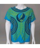 Grateful Dead Vintage Shirt Mens L/XL Steal Your Face All Over Mandala P... - $61.68 CAD