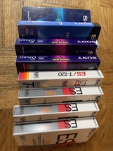 Mixed Lot Of Used Sony VHS - $13.74