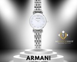 Orologio Emporio Armani da donna al quarzo argento quadrante madreperla ... - $129.80