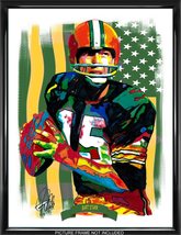 Bart Starr Green Bay Packers Football Poster Print Art 18x24 - £21.63 GBP