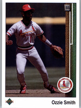 1989 Upper Deck 265 Ozzie Smith  St. Louis Cardinals - £1.16 GBP