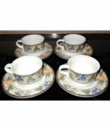 Mikasa Intaglio GARDEN HARVEST 8 Piece Coffee Cup &amp; Saucer Set CAC29 - €38,80 EUR