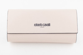 Roberto Cavalli Tan Eyeglasses Sunglasses Soft Case Large With Cloth - $27.55