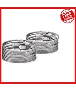 100 Pack 6&quot; Durable Wire Key Rings - Secure &amp; Lightweight Keychain Solution - €20,75 EUR