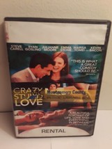 Crazy, Stupid, Love. (DVD, 2011) Ex-Library Steve Carell - $5.69