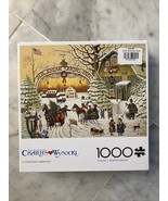 New Buffalo Games - Charles Wysocki - A Christmas Greeting - 1000 Piece ... - $16.82
