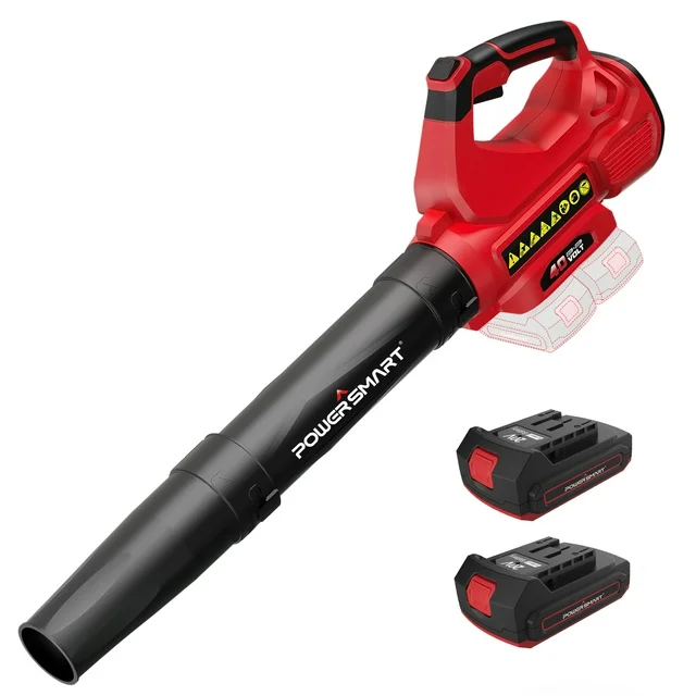 PowerSmart 40V (2 X 20V) 450CFM 130MPH Cordless Leaf Blower, 2x2.0Ah Batteries a - £253.94 GBP