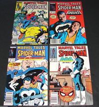 4 1988-89 Marvel Tales SPIDER-MAN 215, 218, 221, 222 FINE Comic Books - £15.73 GBP