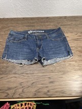 Bullhead Dark Denim Jean Shorts Junior&#39;s Size 5 Casual Beach Vacation KG - $12.87