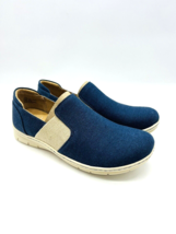 B.O.C. Seaham Comfort Slip On Shoes - Blue Canvas, US 6.5M - £25.16 GBP
