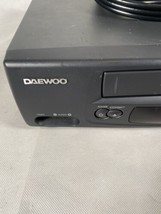 Daewoo DV-K27N 4 Head VCR VHS Tape Player Recorder High Speed Rewind No Remote - $54.99