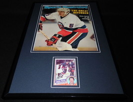 Denis Potvin Signed Framed 1979 Sports Illustrated Magazine Display Islanders - $89.09