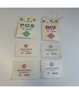 British West India Airways BWIA Airline Luggage Tag Lot Barbados, Tobago... - $27.25 CAD