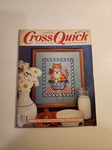 Cross Quick Magazine Easy Projects For Cross Stitch Lovers Apr/May 1989 Vintage - £4.70 GBP