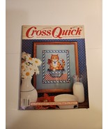 Cross Quick Magazine Easy Projects For Cross Stitch Lovers Apr/May 1989 ... - $110.26 MXN