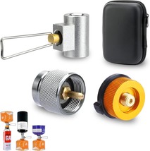 San Like 3Pcs Camping Stove Gas Adapter Propane Isobutane Butane Refill Gas - $763.53 MXN
