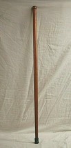 Classic Style Tapered Tan Wood Wooden Cane Walking Stick w Rubber Tip 36&quot; - £27.68 GBP