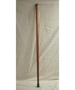 Classic Style Tapered Tan Wood Wooden Cane Walking Stick w Rubber Tip 36&quot; - £27.75 GBP
