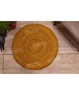 4x4, 5x5, 6x6, Jute Natural Round Rug, Floor Rug Braided Jute Rug, Boho ... - £23.54 GBP+