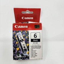 Canon Ink Cartridge BCI-6BK Black Genuine Canon New in Box - £10.26 GBP