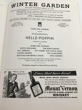 1938 Playbill Winter Garden Olsen and Johnson in Hellz A Poppin for Laug... - £29.67 GBP