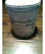Vintage Advertising Tin Bremner Bro’s, Butter Wafer Biscuit Chicago IL  - $9.31 CAD
